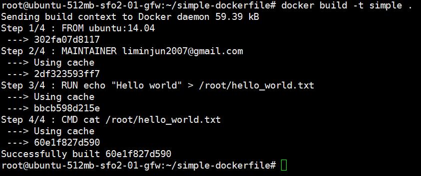 使用Dockerfile构建镜像-Docker for Web Developers(5)